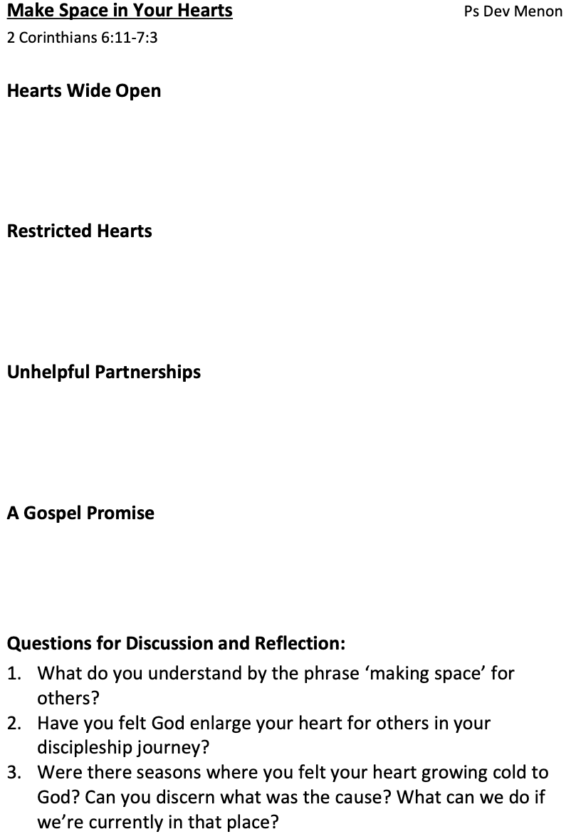 Sermon Notes 9 Jun 2024 Zion Bishan Bible Presbyterian Church Sermon Notes 9 Jun 2024 Zion Bishan Bible Presbyterian Church